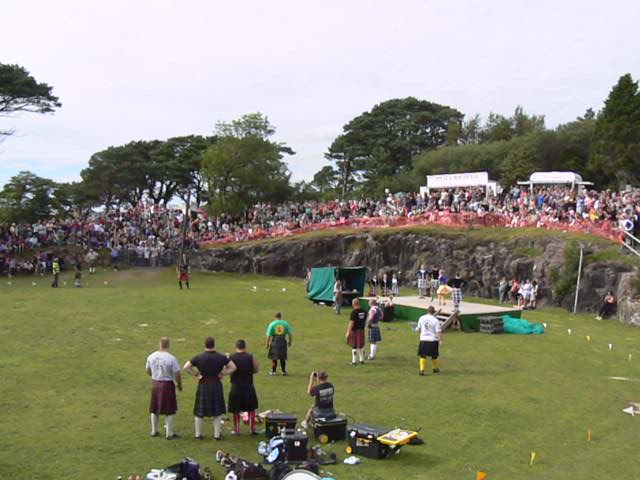 This short clip gives a bit of a sense of the action that was happening simultaneously all afternoon.